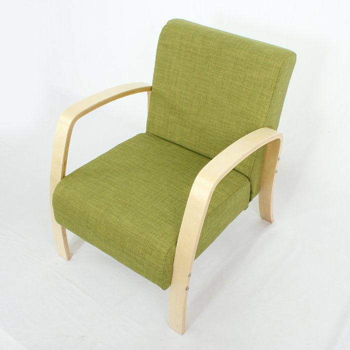 Modern simple reception office sofa home leisure fabric single sofa chair