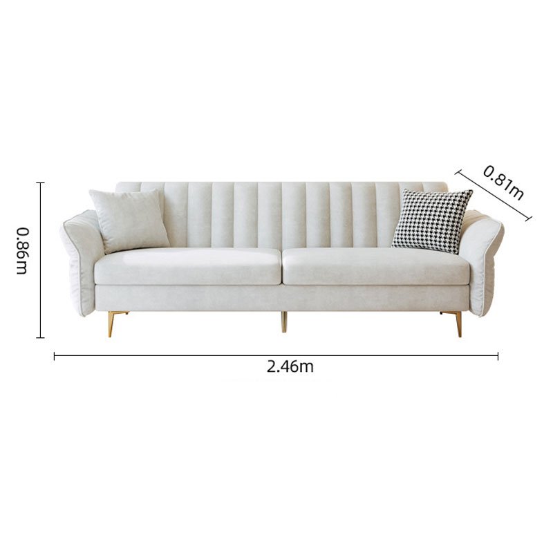 luxury Nordic European style easy install pure natural formaldehyde-free Folding Couch Sofa Bed Foldable sleeper sofa bed
