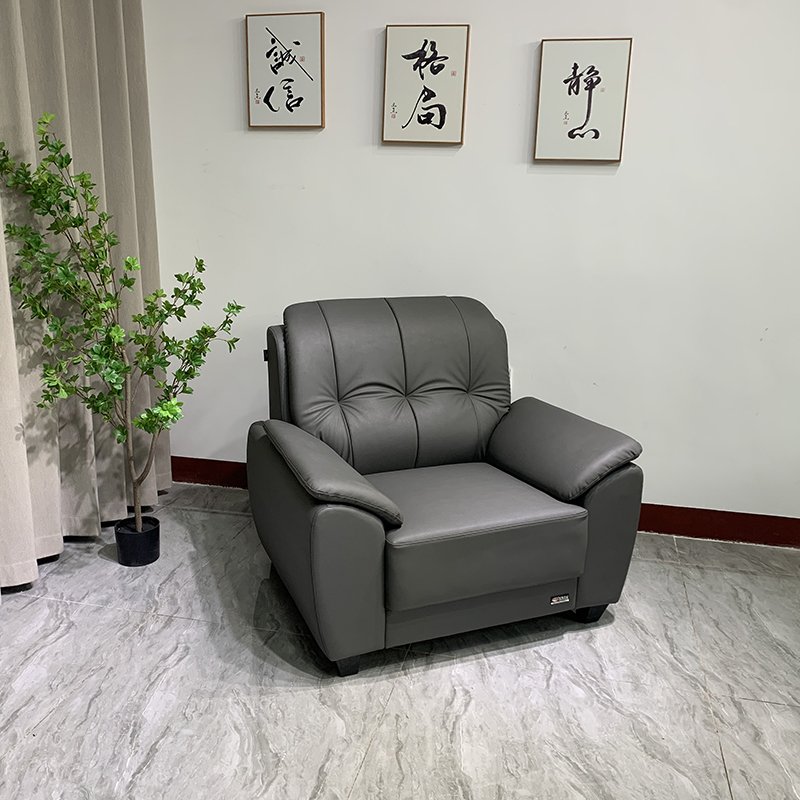High Quality Customized Leather Office Room Sofa Set New Modern Design Waiting Room Furniture Sofa