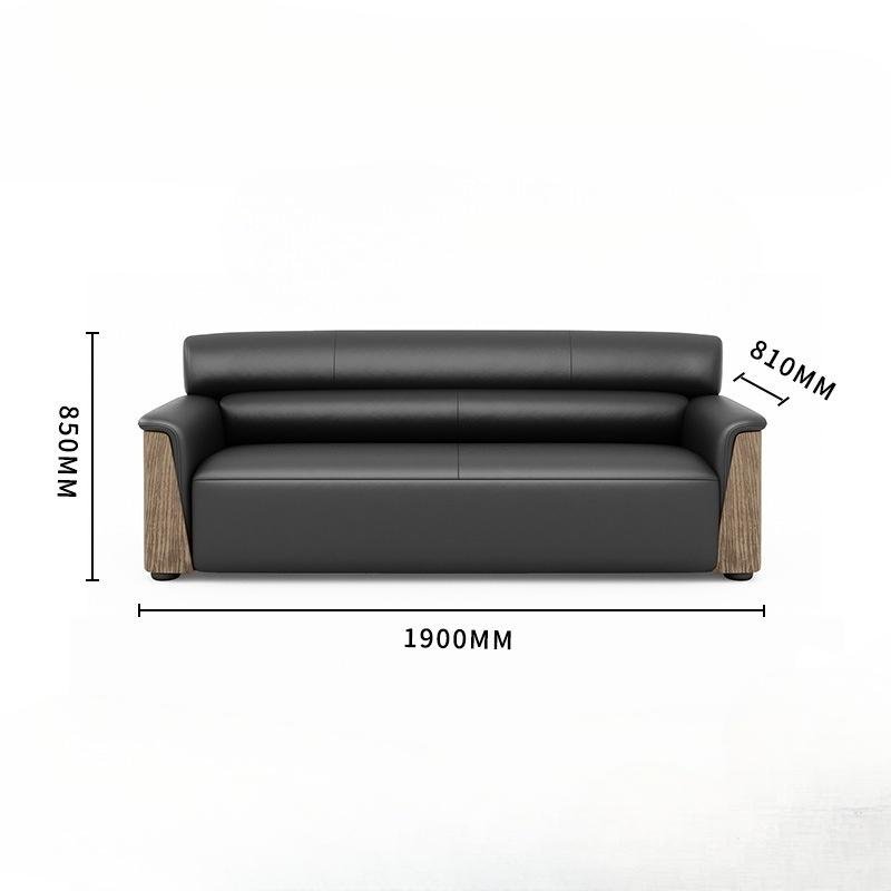 Hot Selling Office Sofa Leather Business Conference Reception Area Leisure Sofa Modular Hotel Apartment Waiting Couches