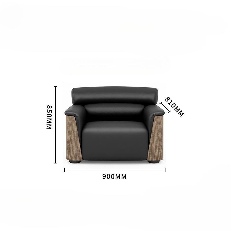 Hot Selling Office Sofa Leather Business Conference Reception Area Leisure Sofa Modular Hotel Apartment Waiting Couches