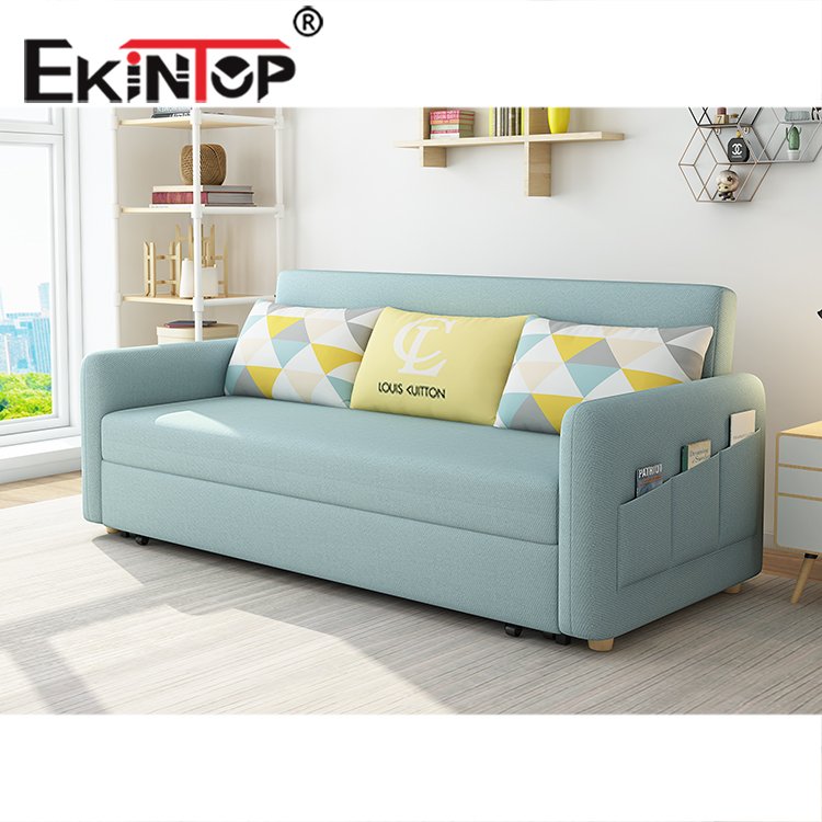 Ekintop hot selling portable folding sofa fabric sofa floor chair folding living Room Office Sofa