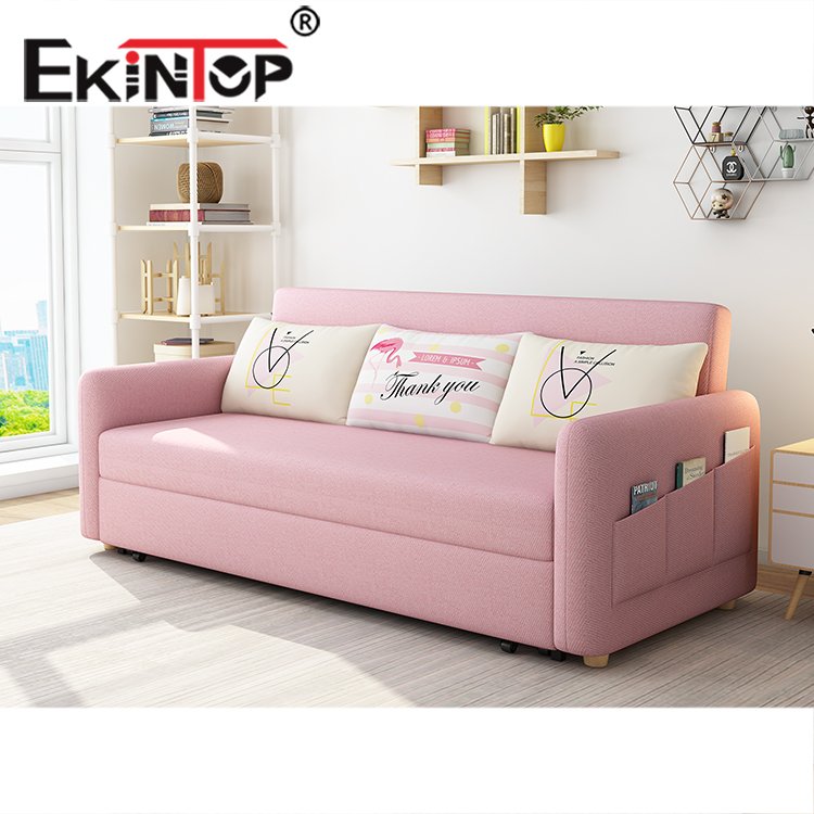 Ekintop hot selling portable folding sofa fabric sofa floor chair folding living Room Office Sofa