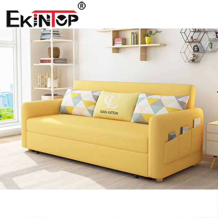 Ekintop hot selling portable folding sofa fabric sofa floor chair folding living Room Office Sofa