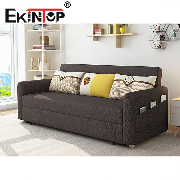 Ekintop hot selling portable folding sofa fabric sofa floor chair folding living Room Office Sofa