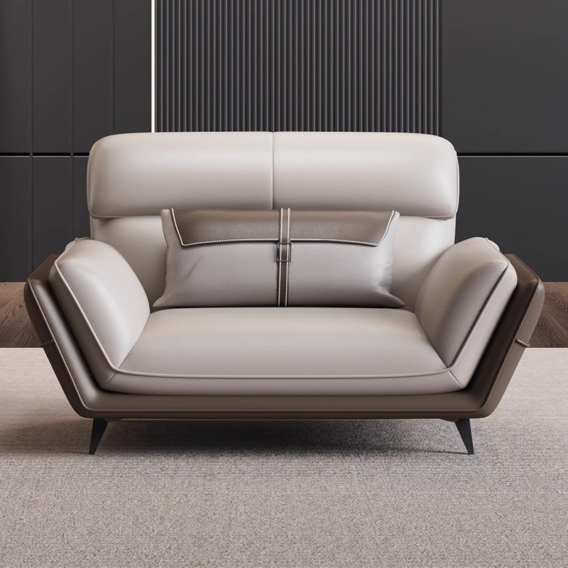 Modern 3+2+1 Seater Couch Customized Leather Luxury Living Room Sofas sectional Leather Office Sofa