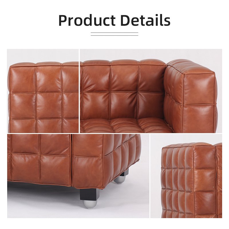 Customizable Modern Luxury Leather Sofa OEM ODM Custom Chair For Modern Living Room Family And Office Use