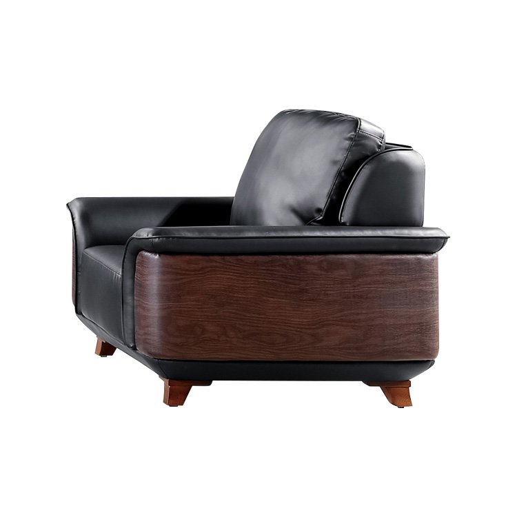 Luxury modern office leather sofa set office furniture waiting room CEO reception leisure office sofa
