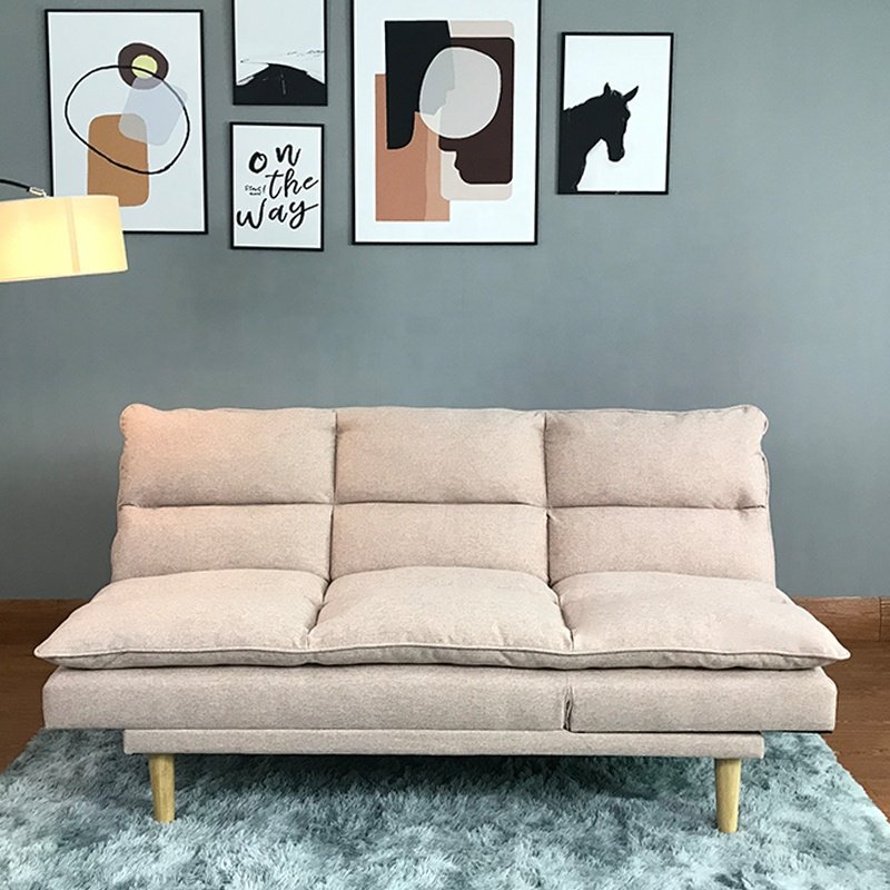Modern New Design Recliner Chair Fabric Double 2 seater Folding Couch Living Room White Sofa Cum Bed For Home Deco Furniture