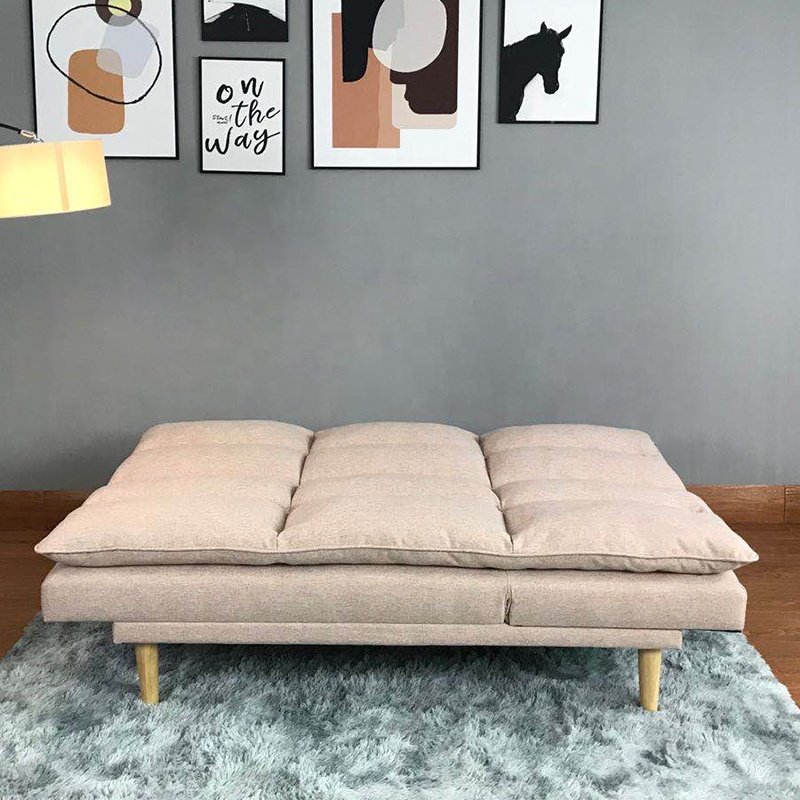Modern New Design Recliner Chair Fabric Double 2 seater Folding Couch Living Room White Sofa Cum Bed For Home Deco Furniture