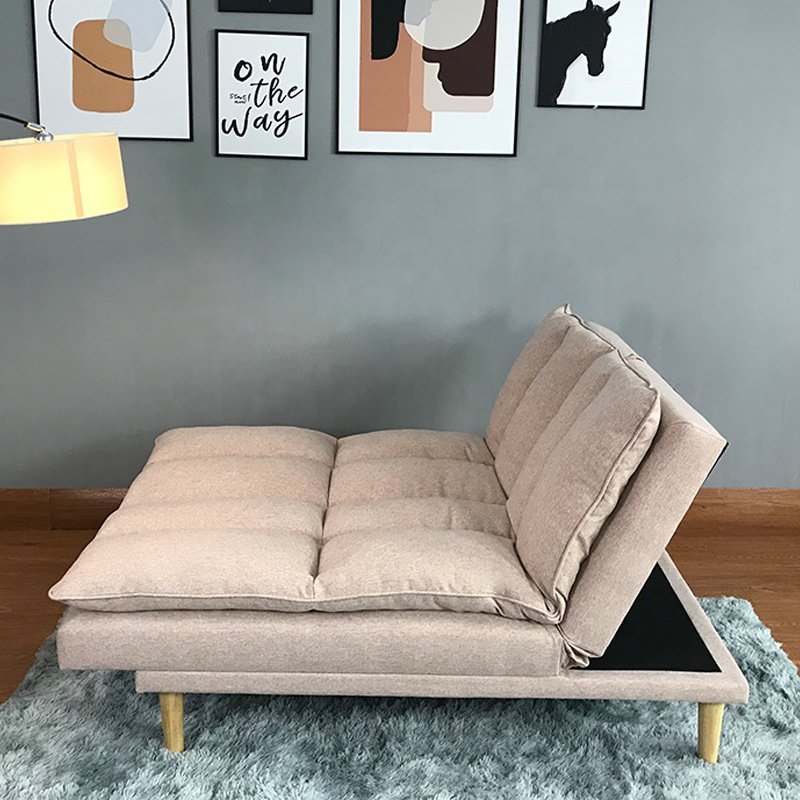 Modern New Design Recliner Chair Fabric Double 2 seater Folding Couch Living Room White Sofa Cum Bed For Home Deco Furniture