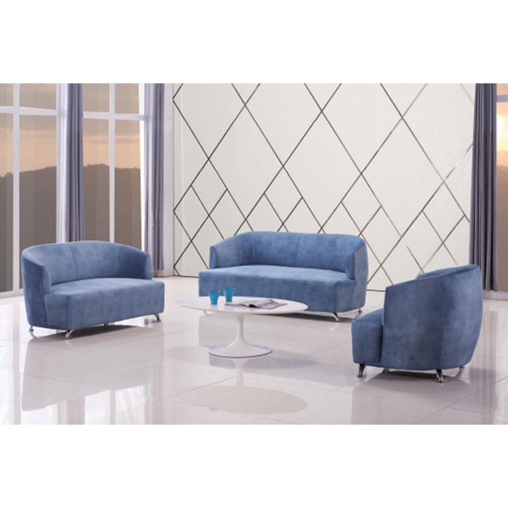 Modern style sofa Hotel living room home office furniture reclinable Velvet sofa
