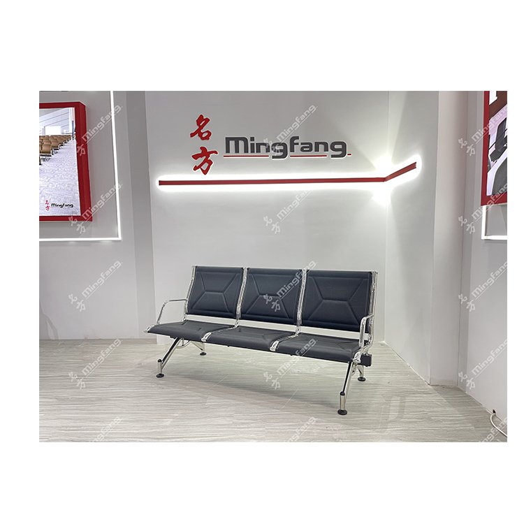 Customer waiting bench pu airport seating executive office sofa waiting chairs for salon fauteuil salon aeroport