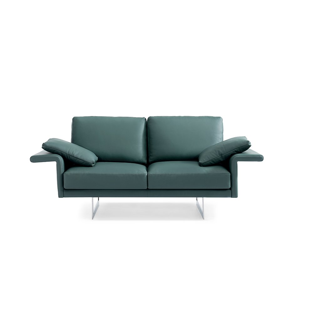 New arrival executive office reception sofa designs for sale modern green leather office sofas