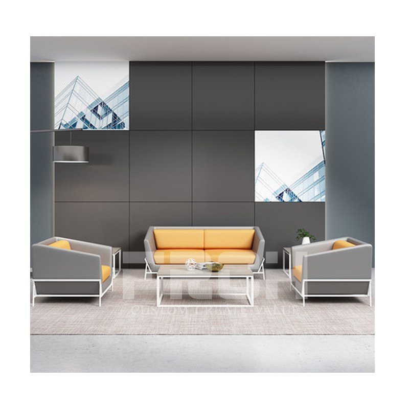 China Suppliers Custom Make Luxury Commercial Office Sofa High Quality New Leather Sofa Set