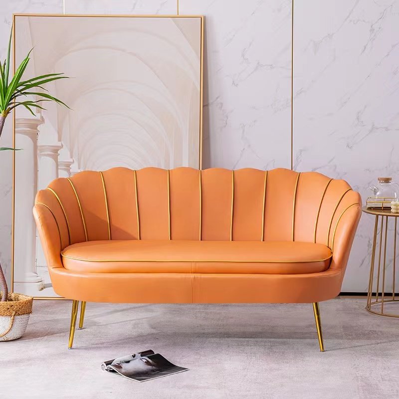 Factory direct accent chairs furniture comfortable and stylish crafted velvet sofa three-seater sofa for living room