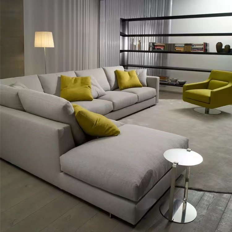 Sofa Manufacturer Modern Fabric L Shape Sofa Set Designs Sofa Set Furniture Living Room Reclining