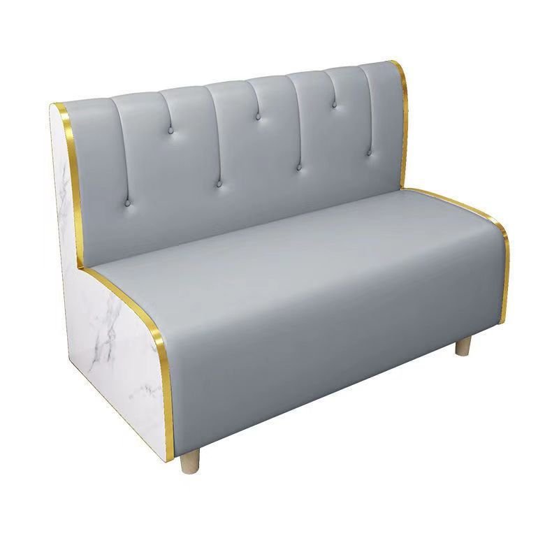 Customized Restaurant Booth Seating Set Marble Top Golden Dining Table And Chair Sofa Cafe Coffee Shop restaurant furniture set