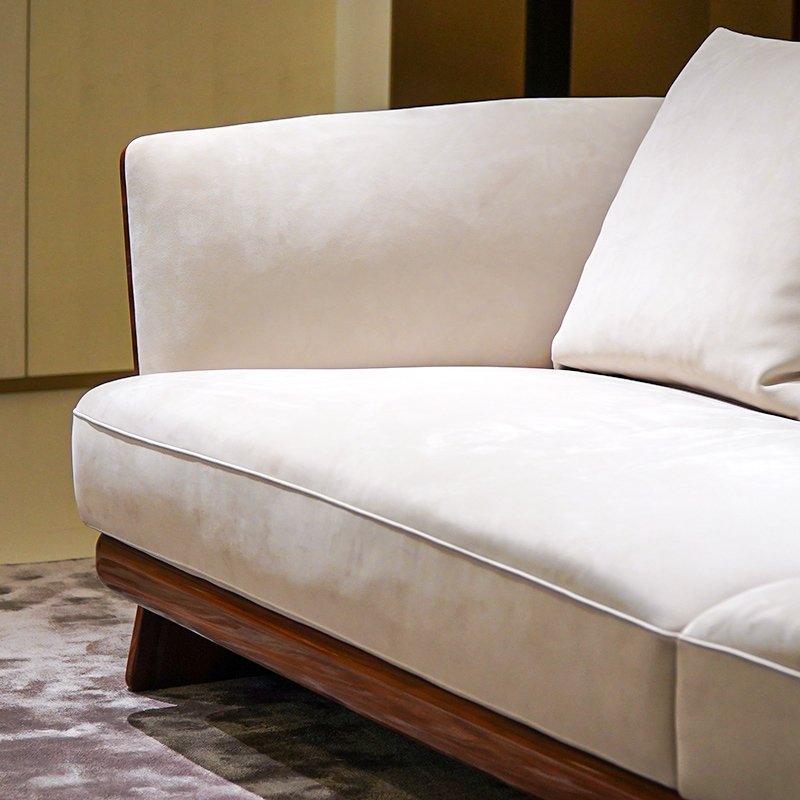 Modenfili Modern Luxury Sofas For Home Living Room Office Furniture luxury Veneer Genuine Leather office Sofa Set