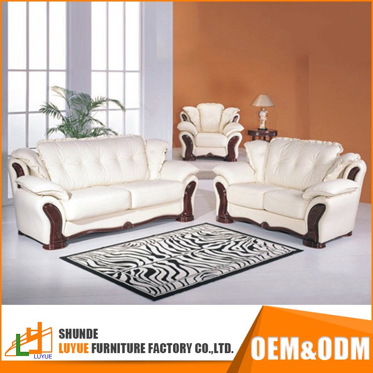 Hot sale living room furniture modern european leather corner living room sofa