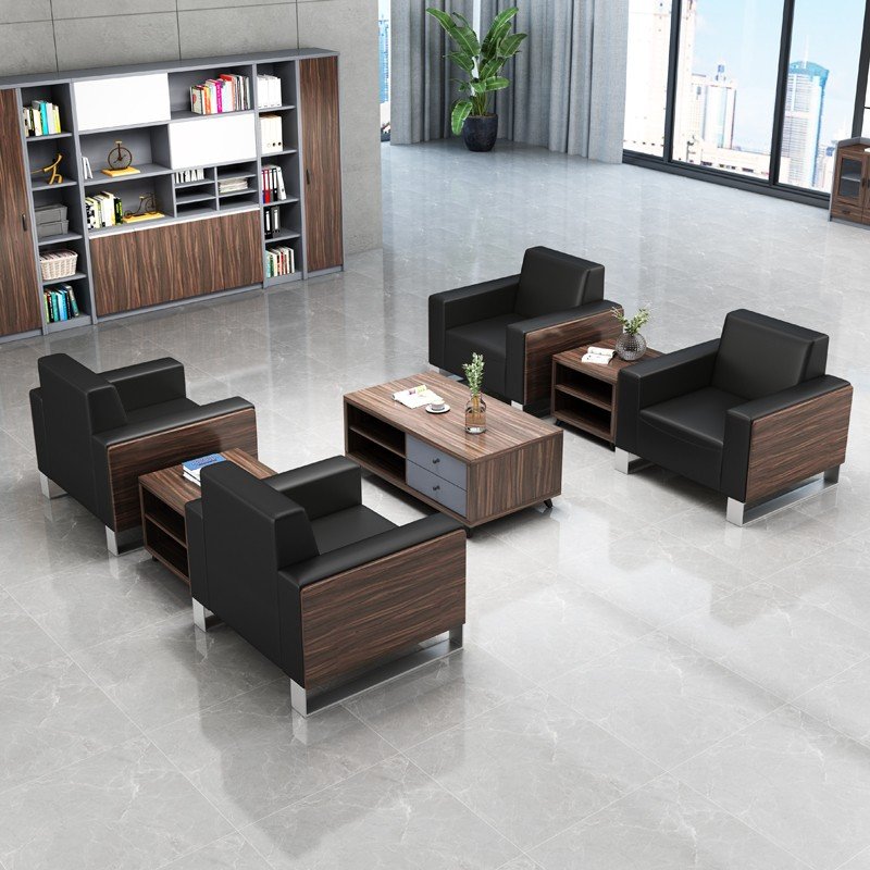 Chuangyue Business office sofa modern office sofa combination set is suitable for business office living room or hotel use