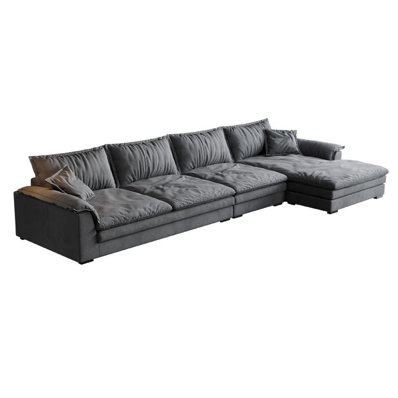 Down Latex Sofa Technology Cloth Living Room Furniture minimalist couches feather cushion inside for home indoor