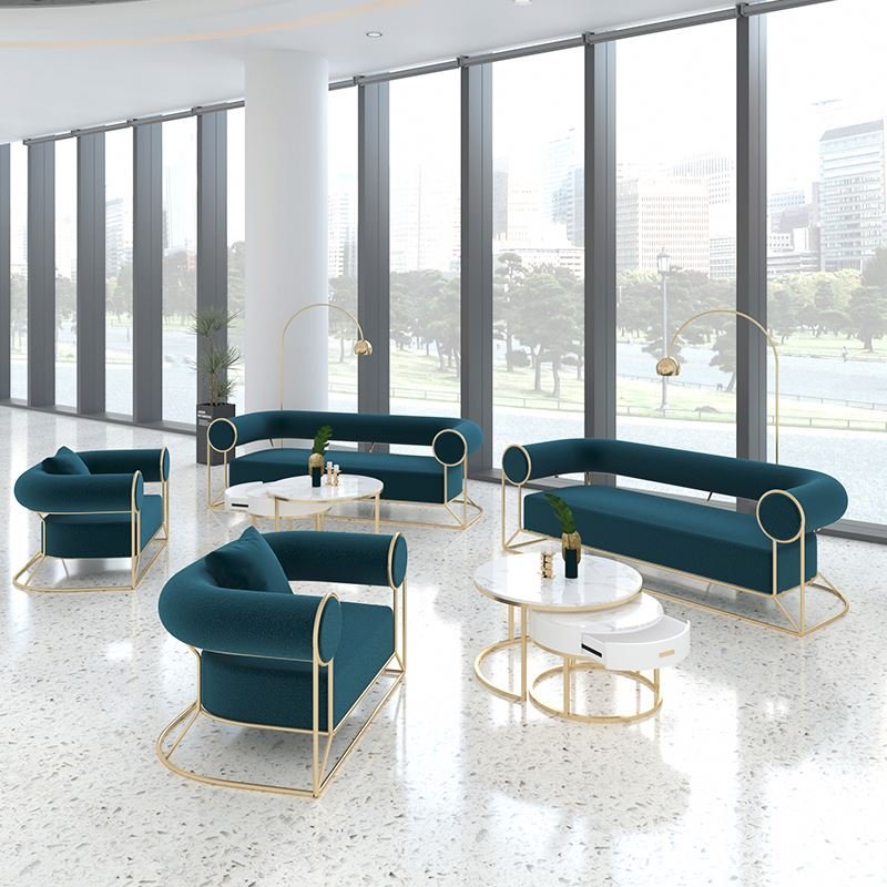 Nordic Modern Simple Style Design Reclining Modern Couch Living Room Office Sofa