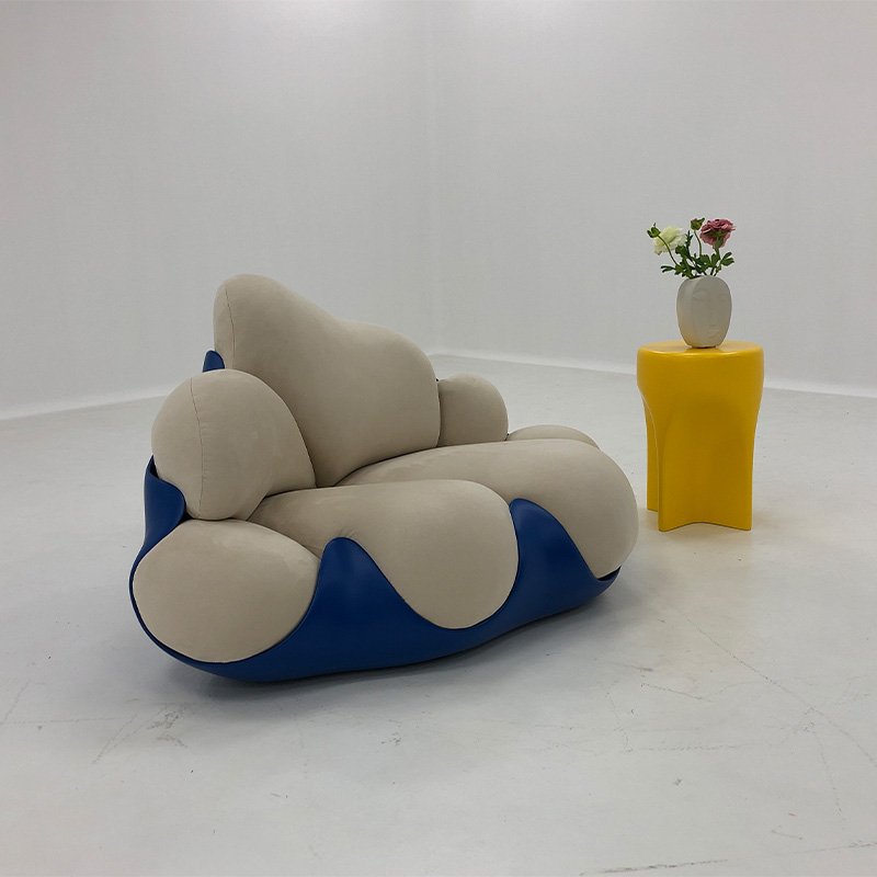 Modern style cloud cover sofas for home furniture luxury fabric sofa