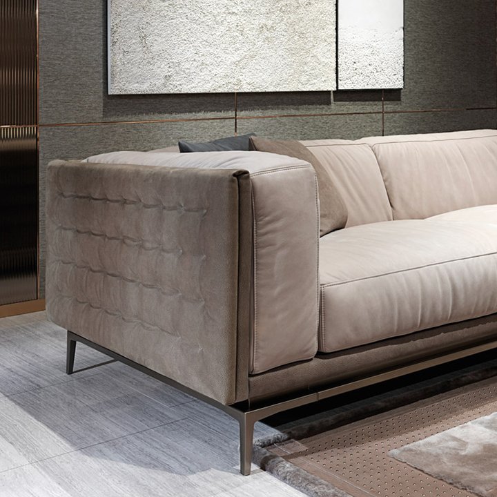 Italian design modern leather furniture sofa set sectional modular l shape sofa sofas for home luxury