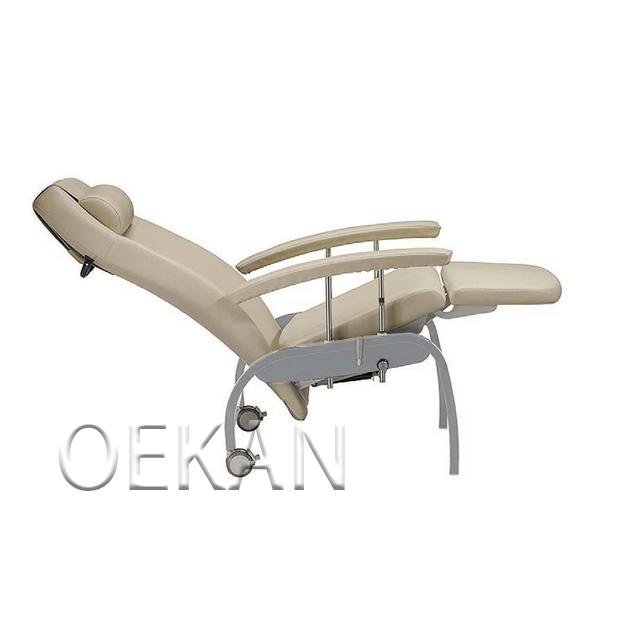 Hospital Leather Folding Patient Accompany Sofa Chair Clinic Transfusion Recliner Sofa