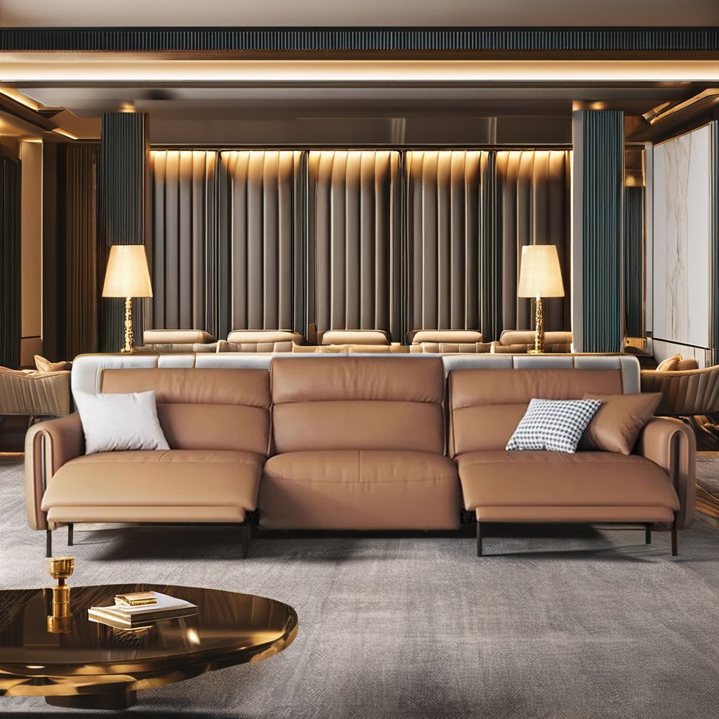 lounge couches luxury living room electric sofa recliner set leather sofas for home furniture living room modern