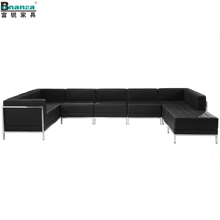 new model modern made in china leather living room sofa set