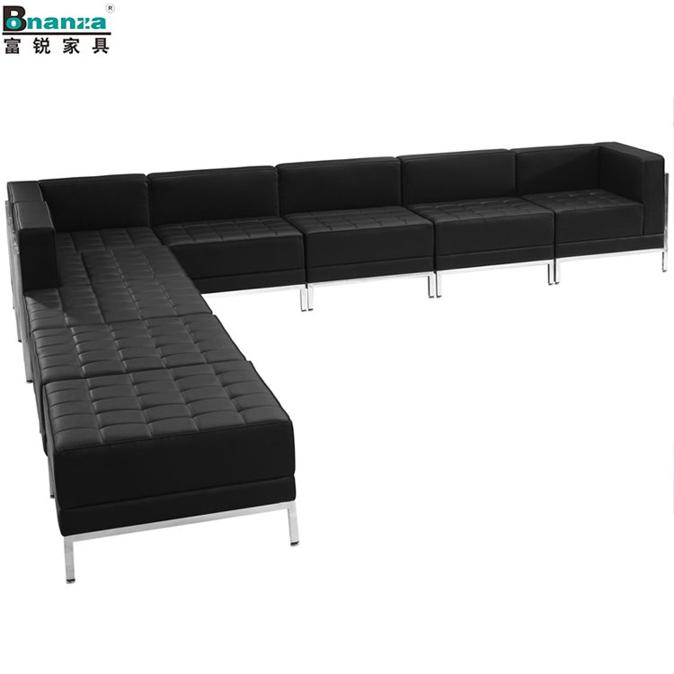 new model modern made in china leather living room sofa set