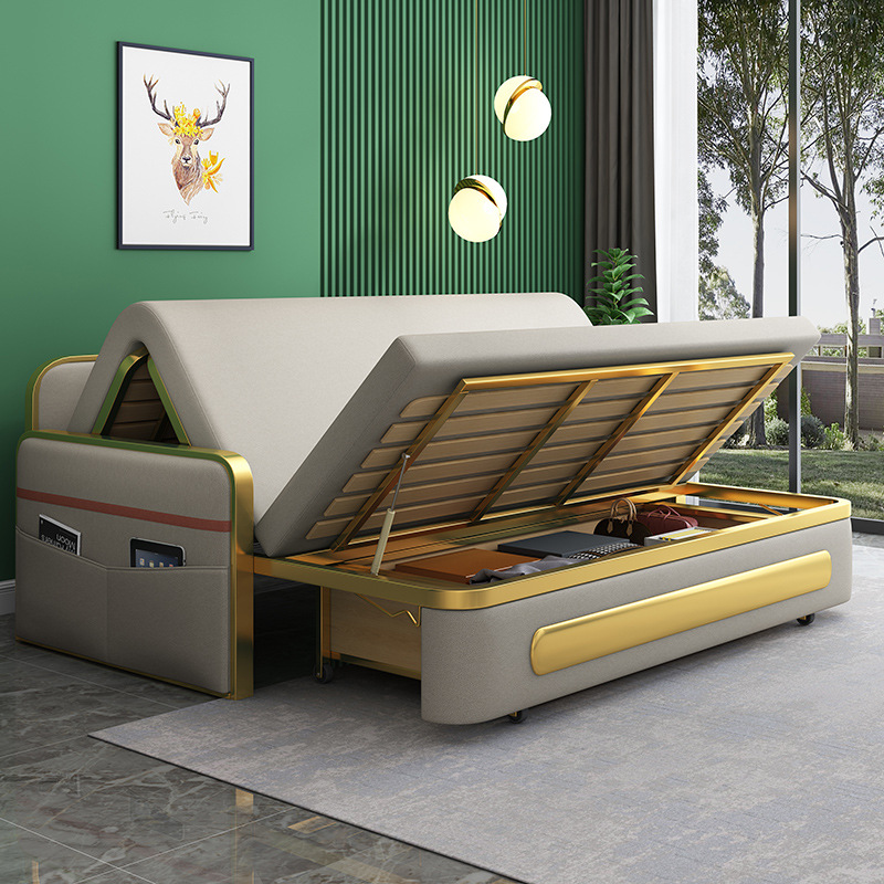 Hot selling modern sofa bed furniture leather sofa beds with storage sofabed folding sofa bed