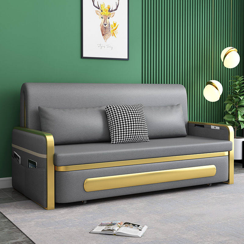 Hot selling modern sofa bed furniture leather sofa beds with storage sofabed folding sofa bed