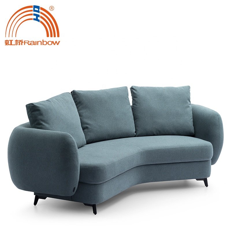 Foshan factory supply modern design leather waiting office sofa