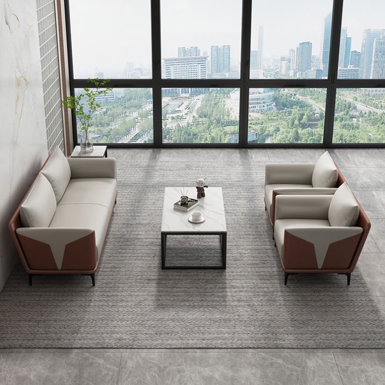 Modern Simple Office Furniture Sofa Lounge Area Business Reception Meeting Office Sofa Set