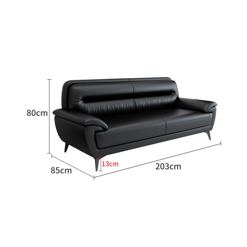 Office European Sofa Set Style Modern Sectional Sofa Chinese Hot Sale Office 3 Years 2 Sets Office Furniture Synthetic Leather