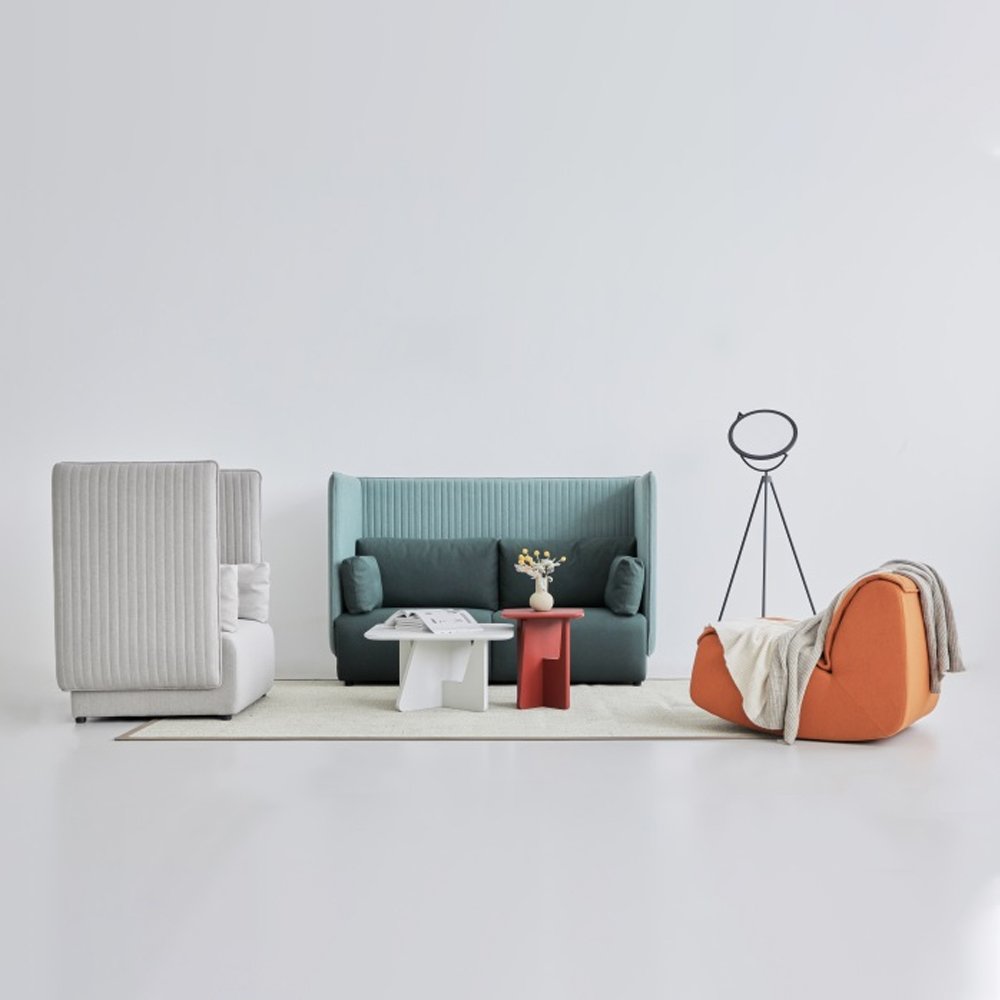 High back independent office meeting pod acoustic sofa office sofa