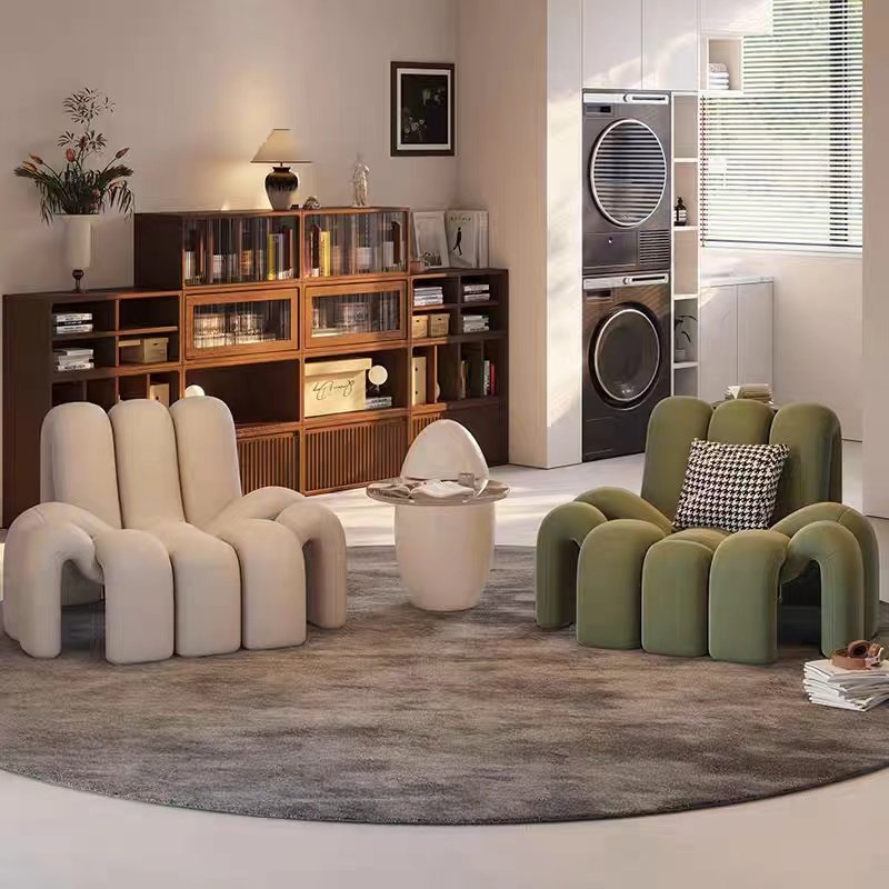 Modern Sectional Home Fabric Couch Executive Office Sofa Set Furniture Living Room Fabric Office Scandinavian Sofas