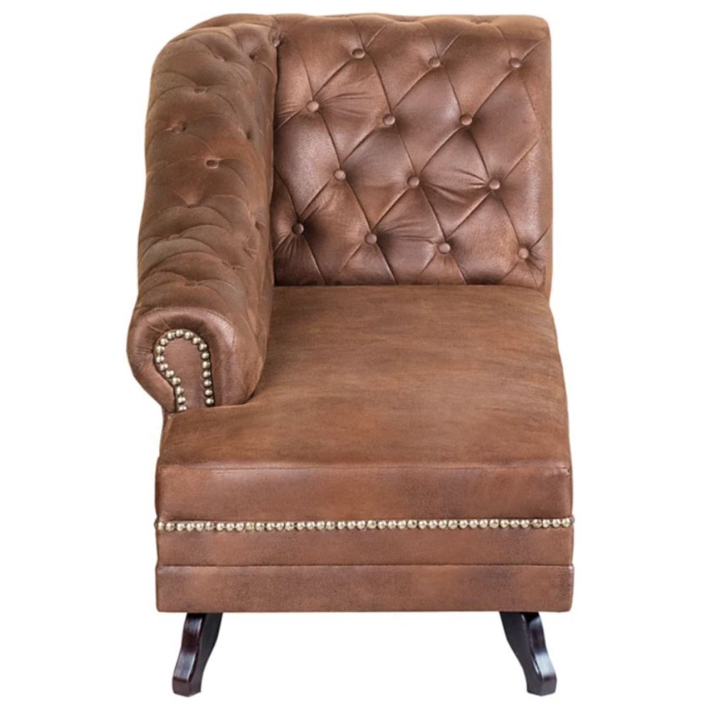 Old Chesterfield design living room sofas Genuine Leather sofa cover With Solid Wood living room furniture for home decor Use