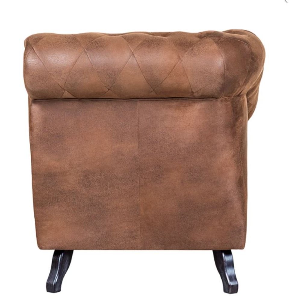 Old Chesterfield design living room sofas Genuine Leather sofa cover With Solid Wood living room furniture for home decor Use