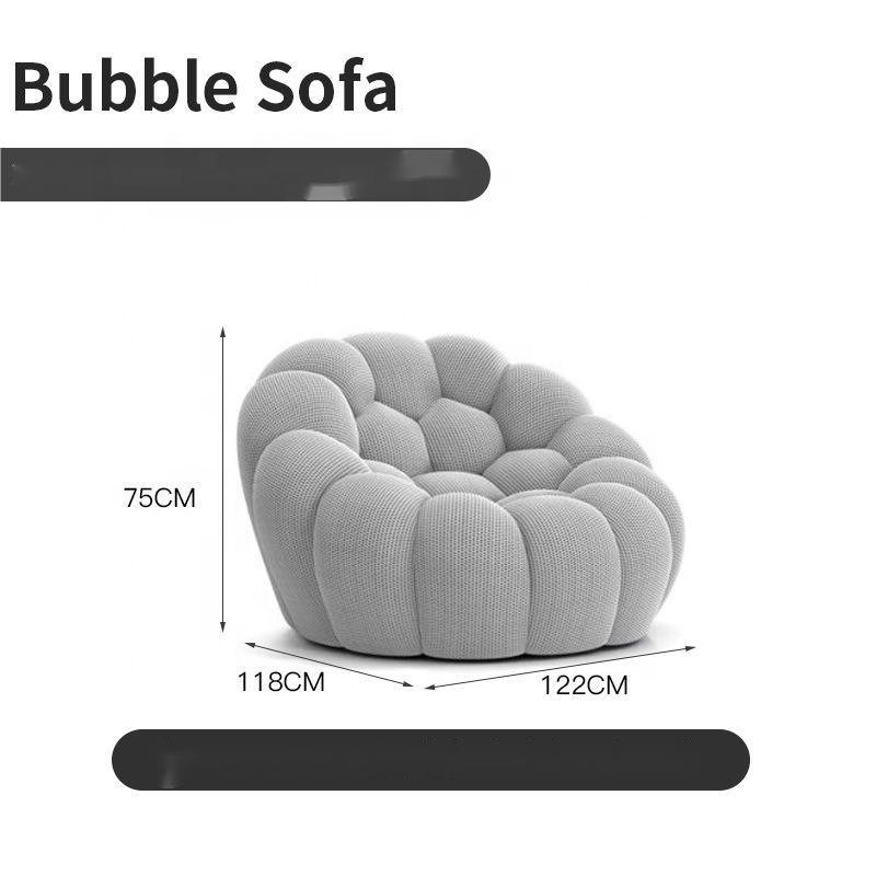 AIRFFY OEM/ODM Luxury Style Fabric Furniture Sofa 123 seater Bubble Living Room Sofa Set