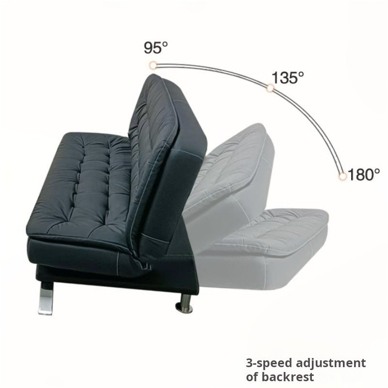 Office sofa simple modern three people folding sofa reception room meeting table set