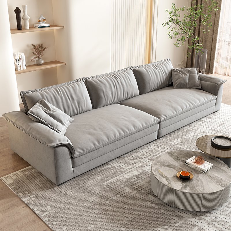 Hendry OEM Wholesale Modern Style Luxury Living Room Reception Nordic Soft Fabric Sofa Furniture Set