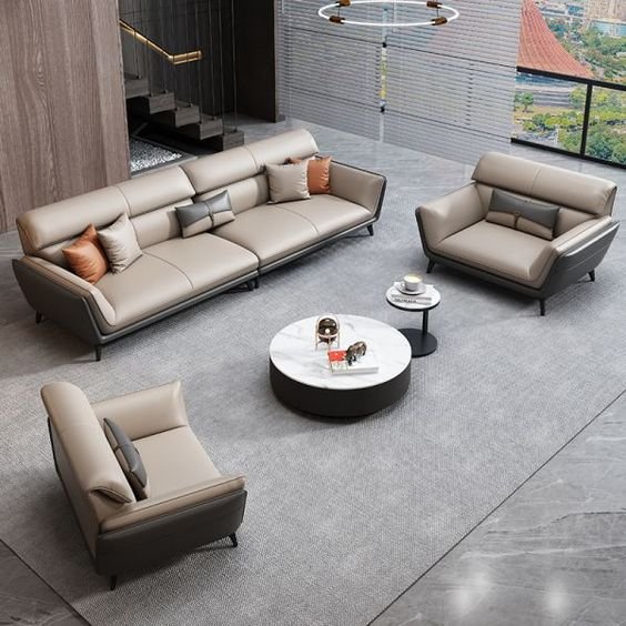 High Quality Luxury Sofas Italian Modern Living Room Sofa Set Furniture