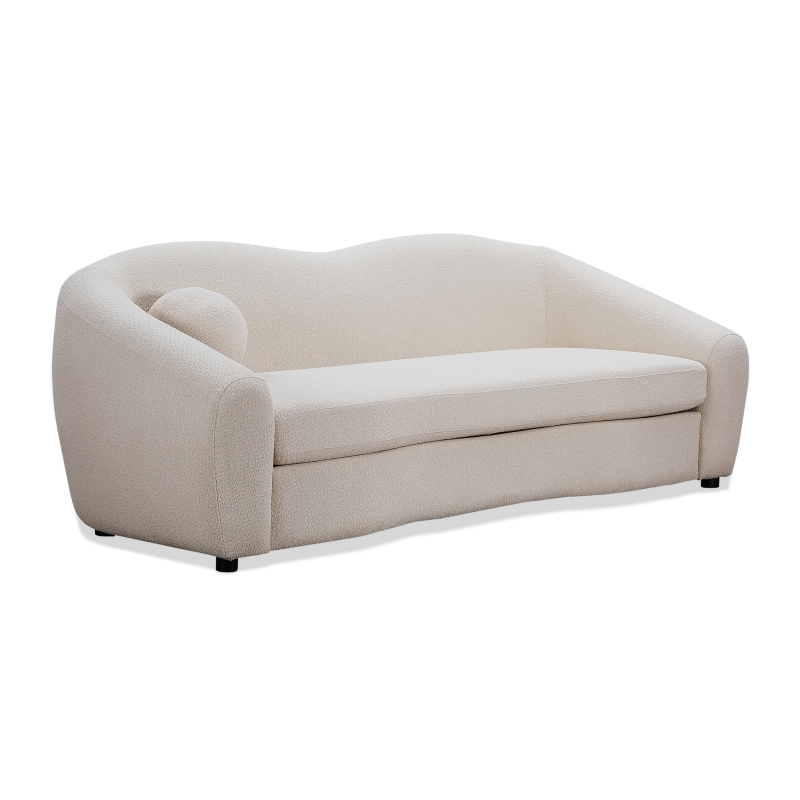 Contemporary Modern Design Home Leisure Lounge Natural White Boucle Best Sofa Set Living Room Sofas Sala Modern