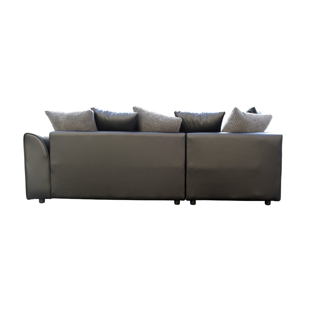 Luxury L- shaped three seater corner sofa set chaise couch sofa