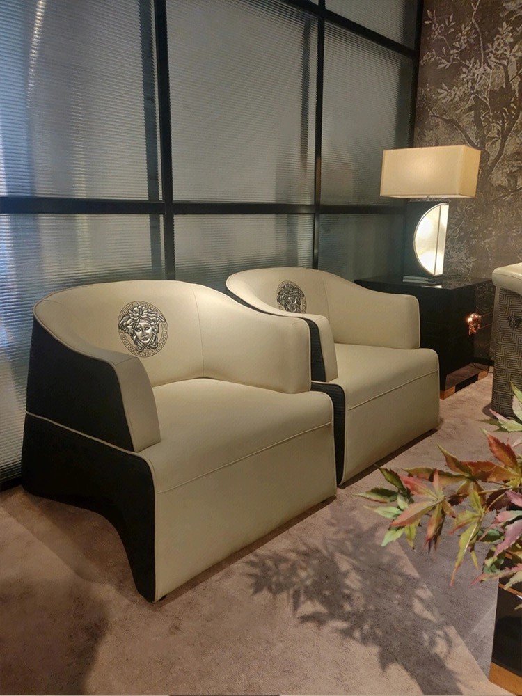 JK Office Furniture Leather Office sofa Set 1+1+3 General Use Sofa For Office Manager Room