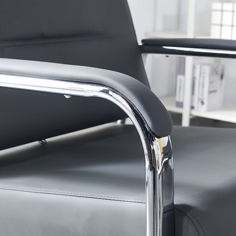 Beauty Salon Station Waiting Sofa Barber Shop Reception Couch Leather Hair Salon Waiting Chair